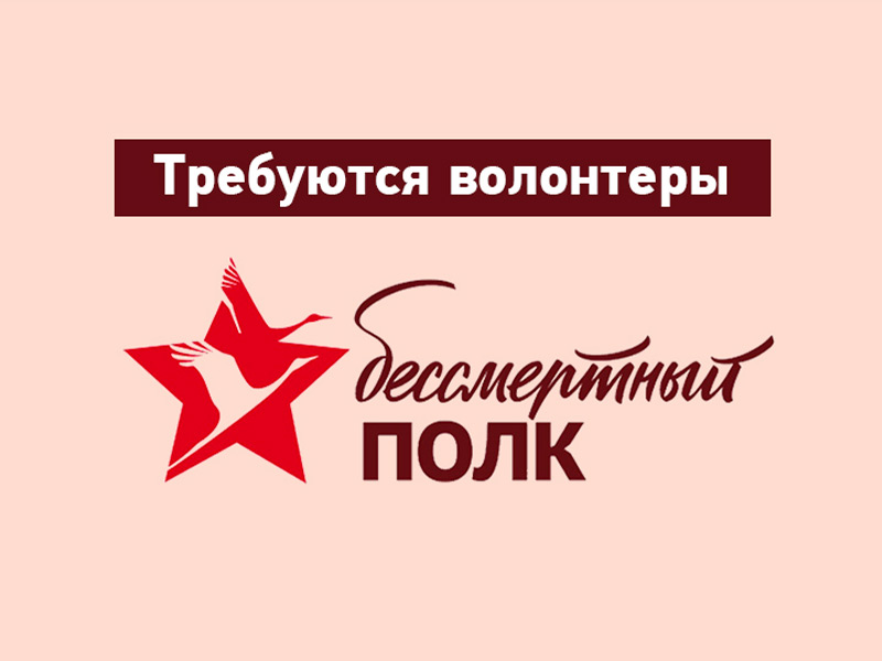 Внимание! Требуются волонтеры!.