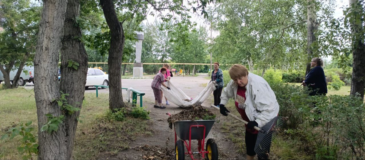 Село Знаменка готовится к Дню села..