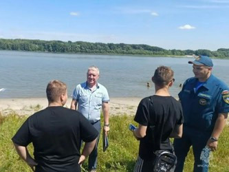 Детям без присмотра у воды не место!.