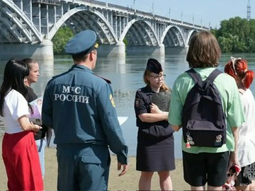 «Вода - безопасная территория»: в Алтайском крае продолжается профилактическая акция.