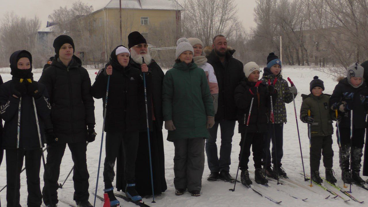 Рождественская лыжня.