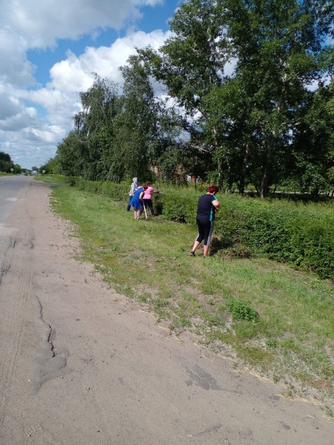 В городе и селах муниципалитета провели субботник.