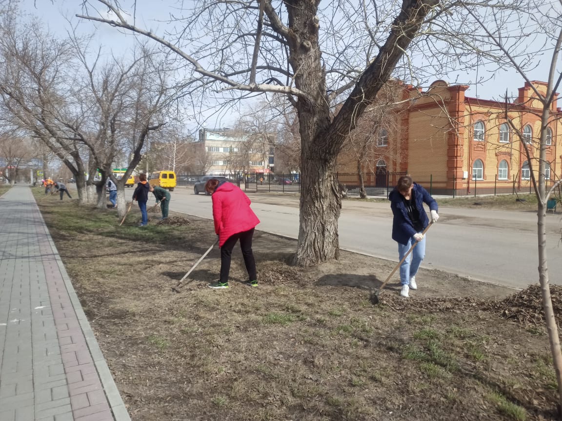 Сегодня, в Славгороде проходит общегородской субботник.