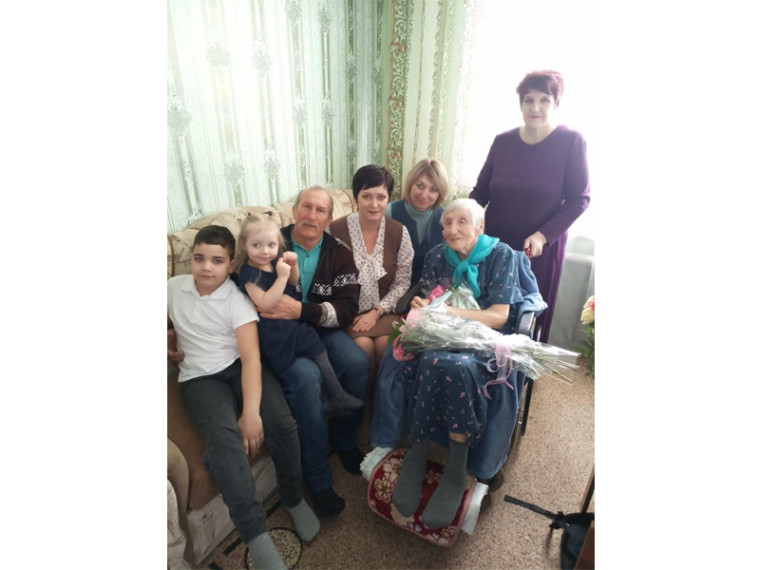 29 февраля отмечает свой 100-летний юбилей труженица тыла, вдова участника Великой Отечественной войны Мысак Надежда Дмитриевна. 29 февраля отмечает свой 100-летний юбилей труженица тыла, вдова участника Великой Отечественной войны Мысак Надежда Дмитриевна.